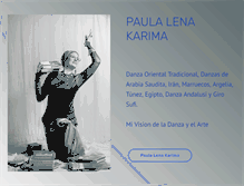 Tablet Screenshot of paulalena.com